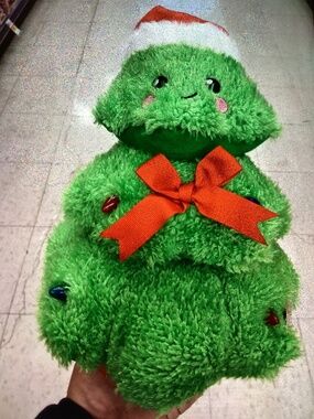 New Animated/ Light Up Christmas Tree- sings Rocking around the Christmas Tree